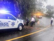 Despliega SSPH operativo de auxilio vial y vigilancia en la Sierra y Huasteca por lluvias