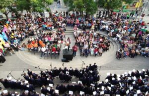 Realiza presentacion especial Coro Monumental de Tulancingo en Centro Cultural Ricardo Garibay