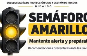 Exhorta Protección Civil estatal a extremar precauciones ante crecidas de ríos y derrumbes en carreteras